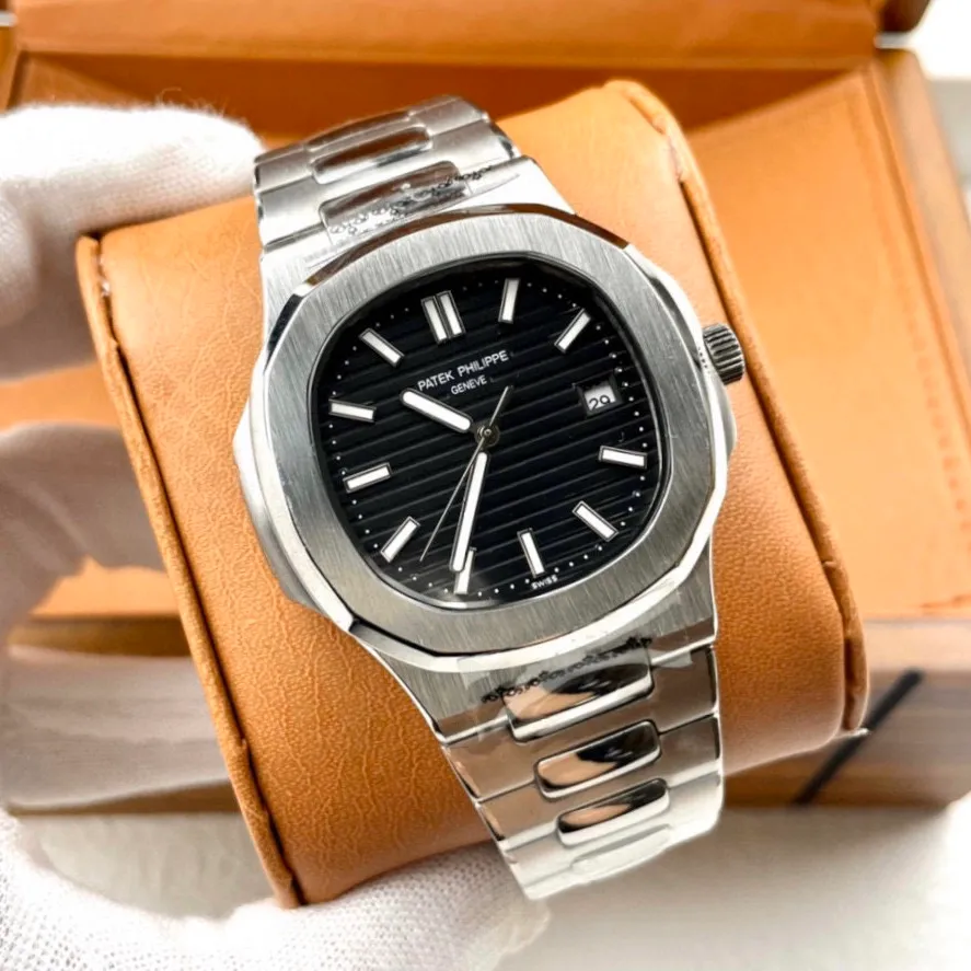 【High-end replica】💰1240! Patek Philippe Nautilus Series ♠Material: 316 stainless steel ♠Lens: sapphire glass ♠Movement: top fully automatic imported Citizen 8215 machinery ♠Size: 42mm diameter 2021 "Men's Preferred Model" Exquisite text three-dimensional sense - Nautilus [Exclusive real photo] Top-level creation, exquisite quality, excellent temperament Type: boutique men's watch (top-level) exquisite quality! !